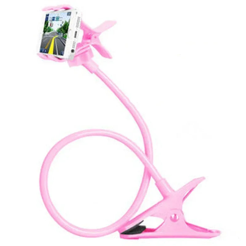 360° Flexible Phone Holder Stand – 70cm Adjustable Lazy Arm for Desk & Bed