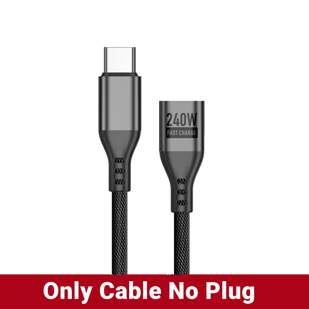 AUFU Magnetic USB-C Cable 5A – 240W Fast Charging